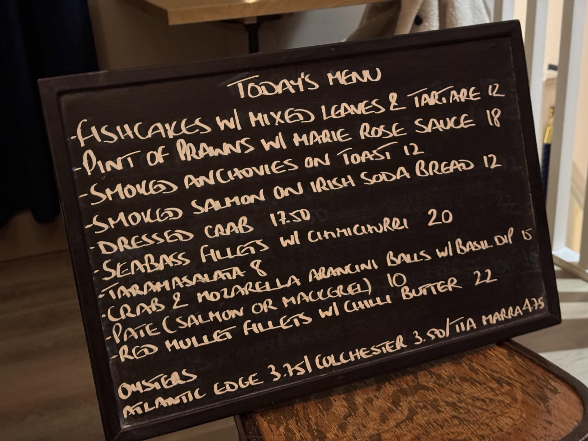 Chiswick Restaurant Review: The Whistling Oyster – What a Mouthful…